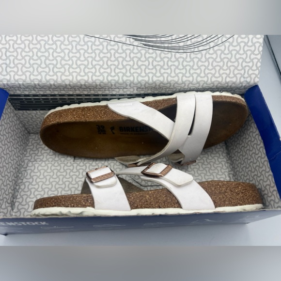 Birkenstock Women’s Yao Balance White Sandals EUR 39 (narrow) Pre-Loved - Picture 4 of 11